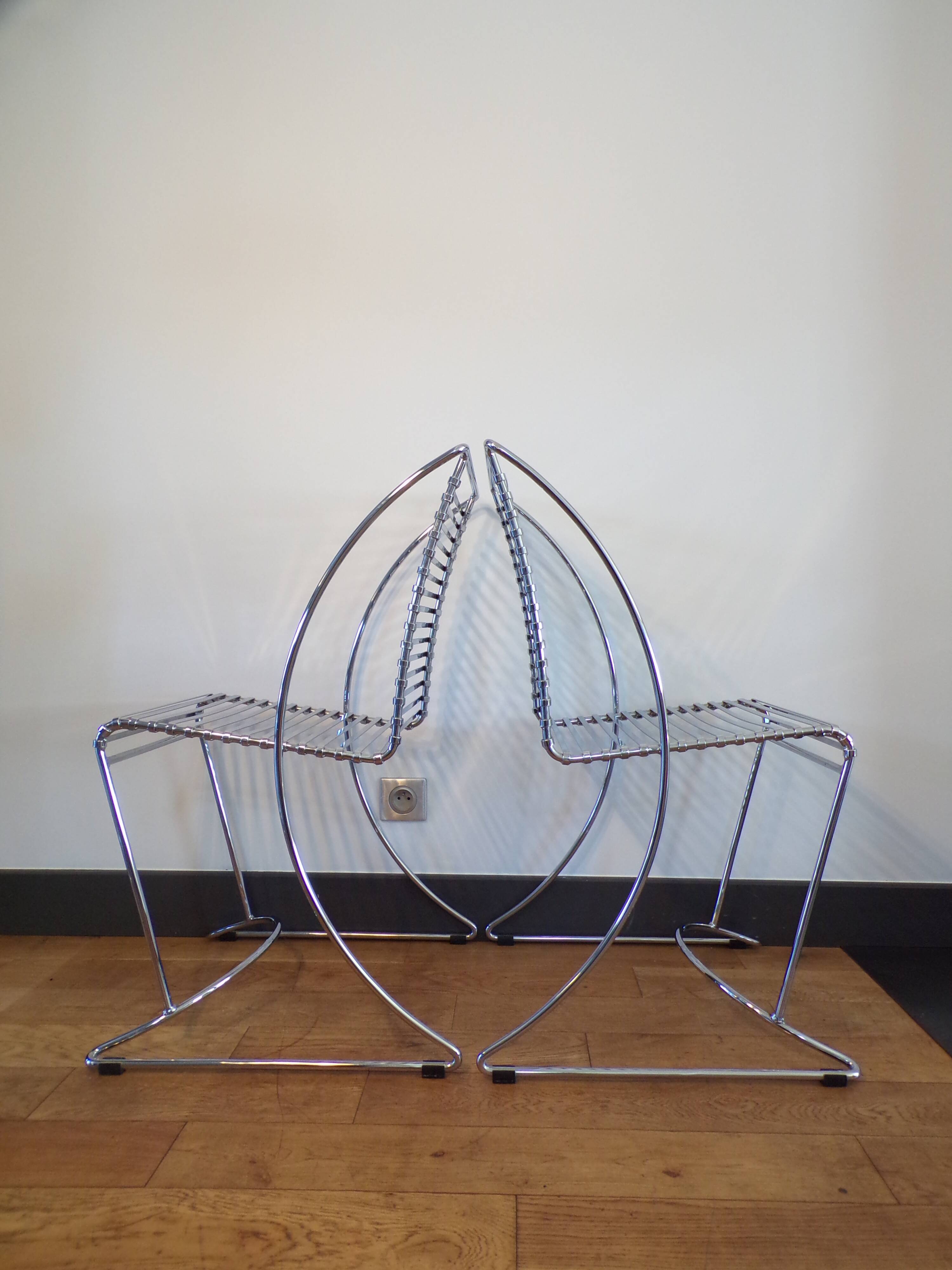 Pair of Till Behrens chairs