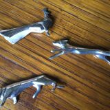 6 animal-themed Art Deco knife rests