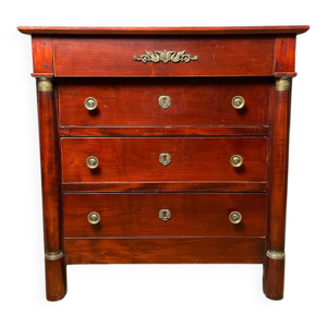 Commode de Style Empire - colonnes