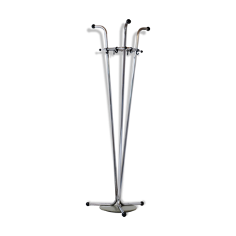 40s chrome tube coat holder