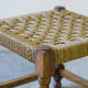 Braided rope stool