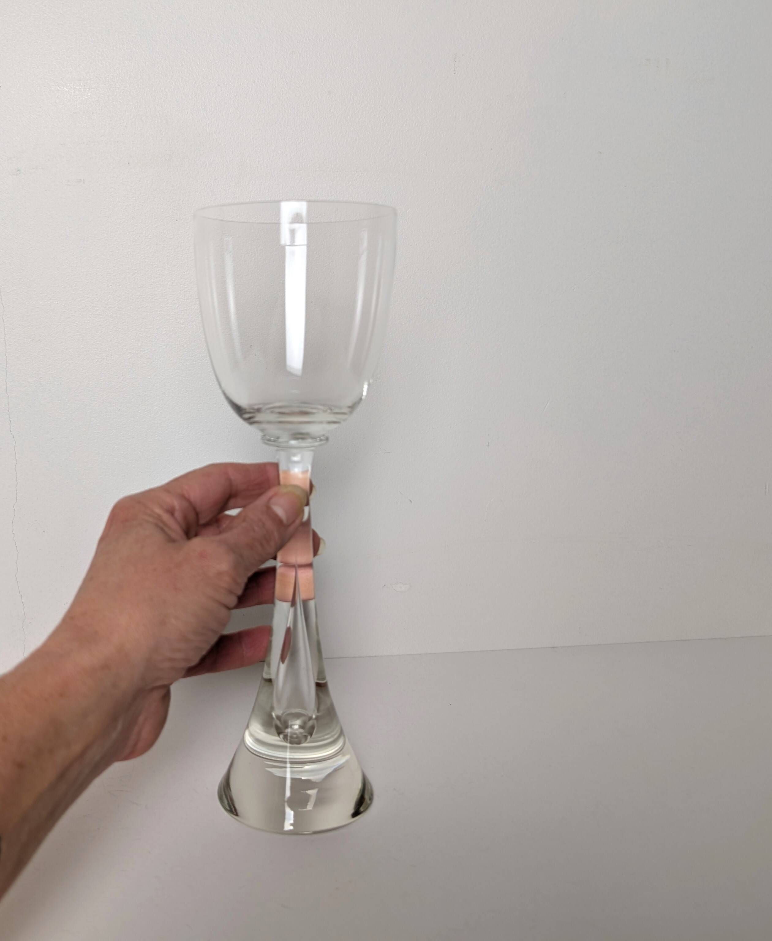 Set of 10 Flight water glasses from the 60s