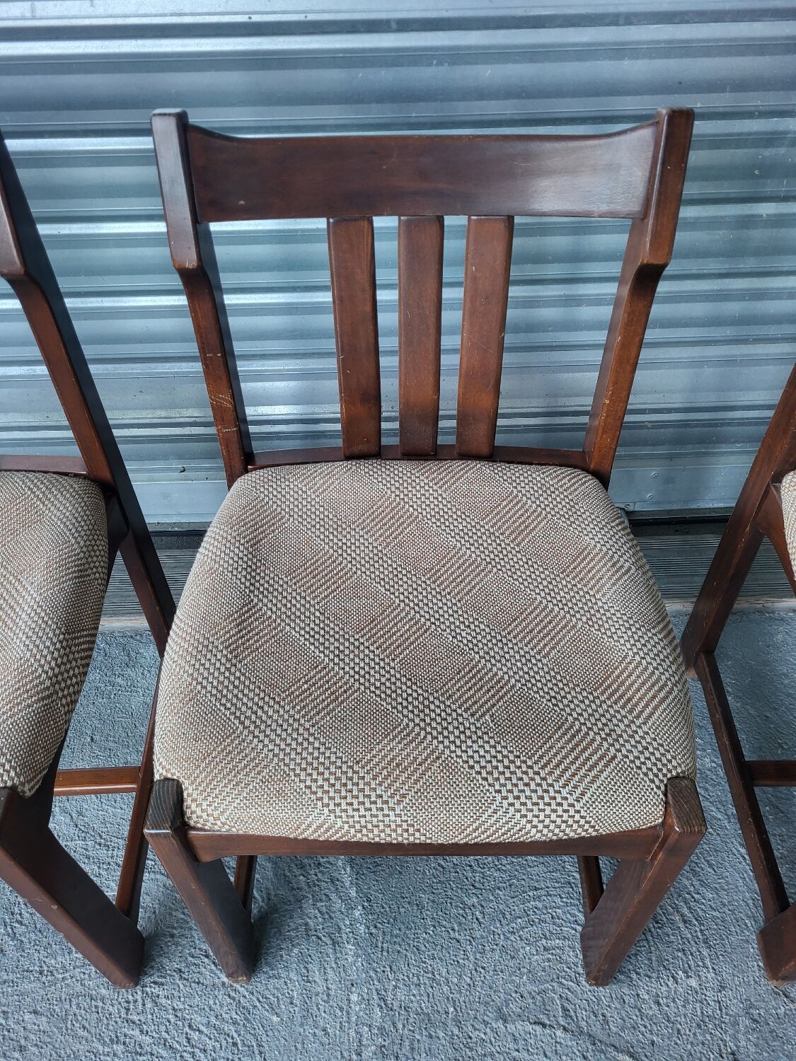 Set of 4 Roche Bobois chairs, seat 212 Vintage