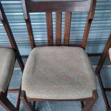 Set of 4 Roche Bobois chairs, seat 212 Vintage
