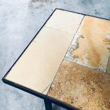 Mid-Century Minimalist Ceramic Tile Coffee Table, France, 1960s