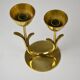 Tulip shaped Candle holder by Gunnar Ander for Ystad-Metall, Sweden, 1950s/1960s