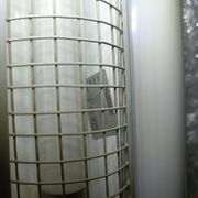 Massive suspended industrial lamp 1980s