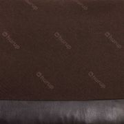Danish black aniline leather sofa by Hurup, 1980s