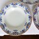 3 vintage soup plates from Moulin des Loups et Hamage, St Gast model 220525