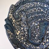 Vintage ceramic fish plate Vallauris 1950-60 (Diameter 32cm)