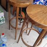 Suite of 2 baumann stools from 1950