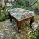 Louis XV style baroque footrest antique