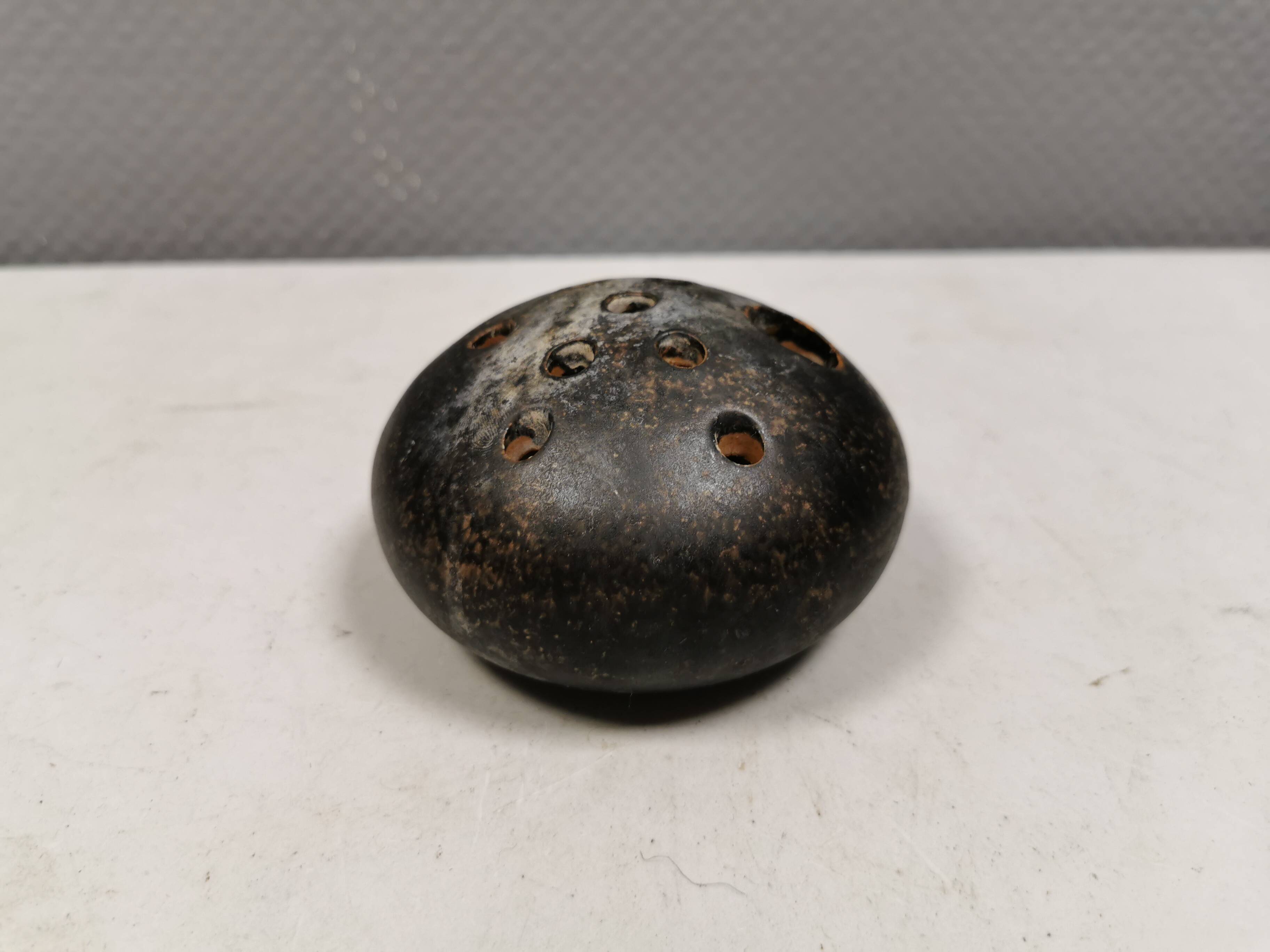 Delicious "mushroom" vase with several "holes"  Danmark 1980s