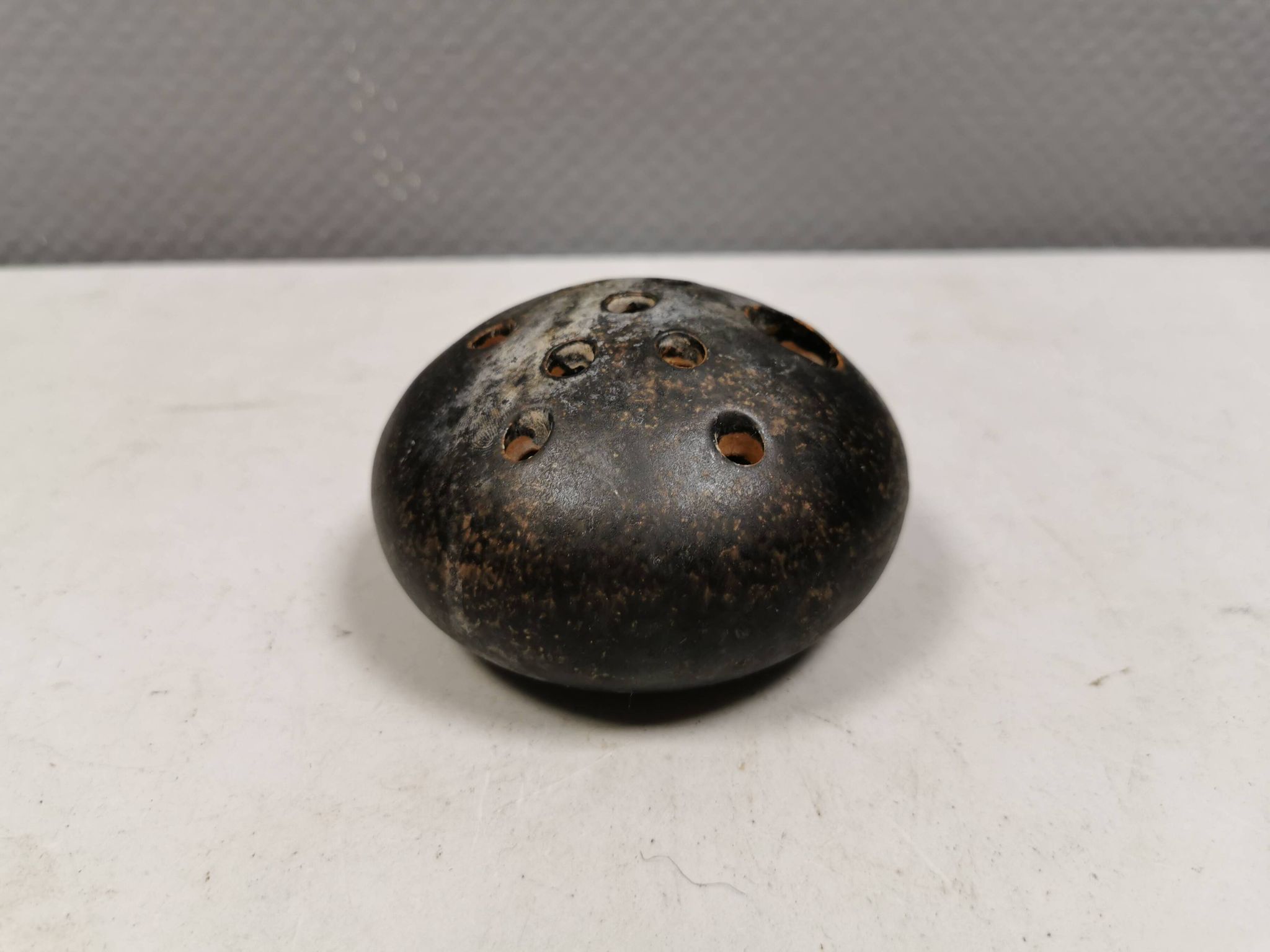 Delicious "mushroom" vase with several "holes"  Danmark 1980s