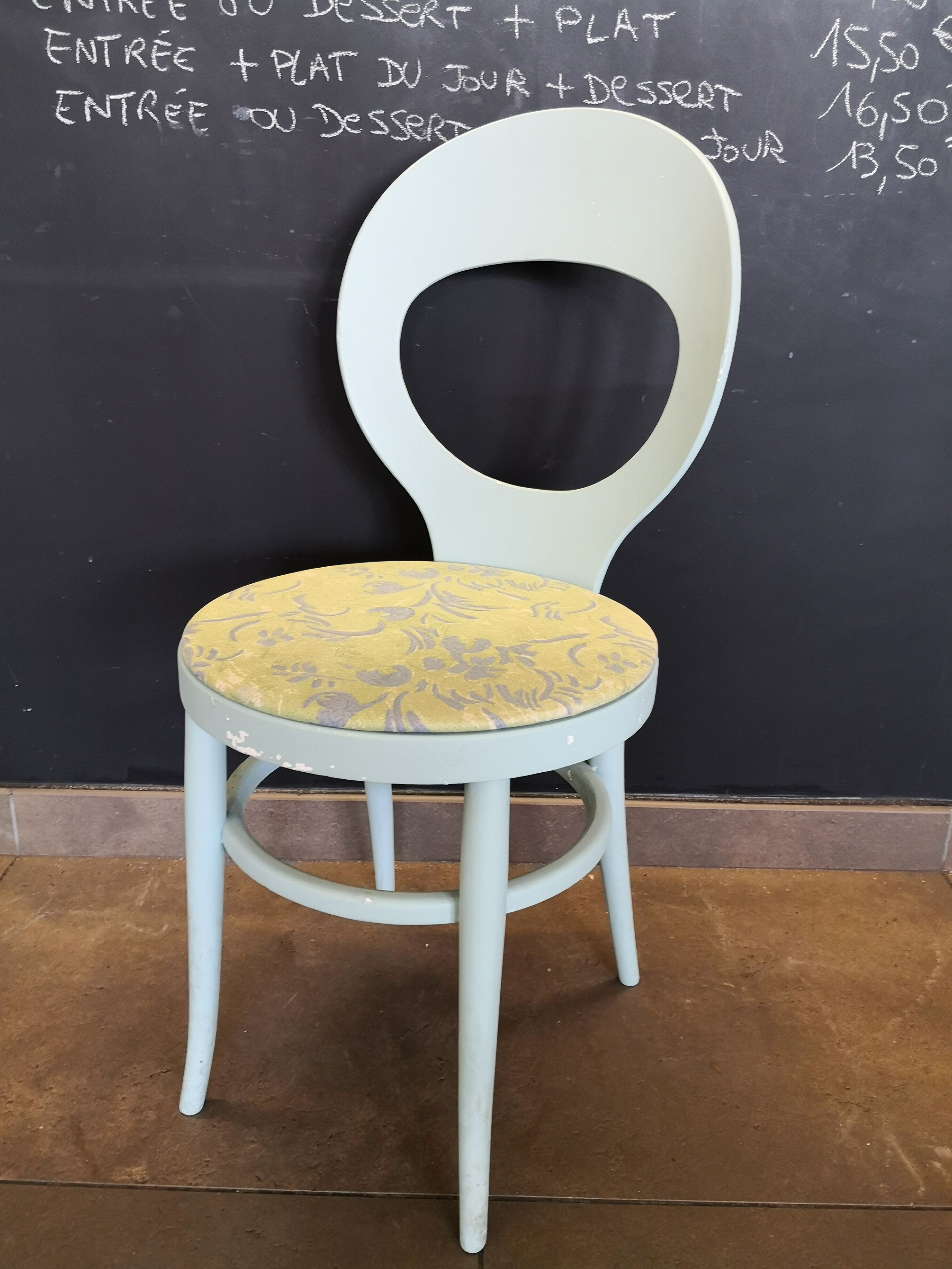 3 Bauman model bistro chairs seagull