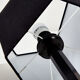 Geometric wooden table lamp