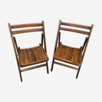 Folding chairs