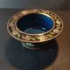 Vintage Chinese bowl in cloisonné enamel on four feet