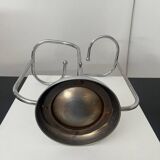 Art Deco Chrome Umbrella Stand in Tubular Steel and Chrome-Plated, Belgium, 1930