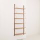 Set of 6 mid century modern renovated teak shelves