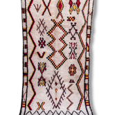 Rugs made wool authentic hand Azilal, 230 x 110