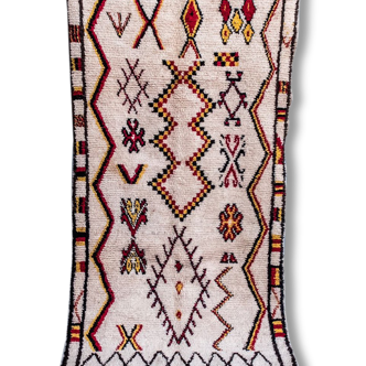 Tapis laine fait main authentique Azilal, 230x110