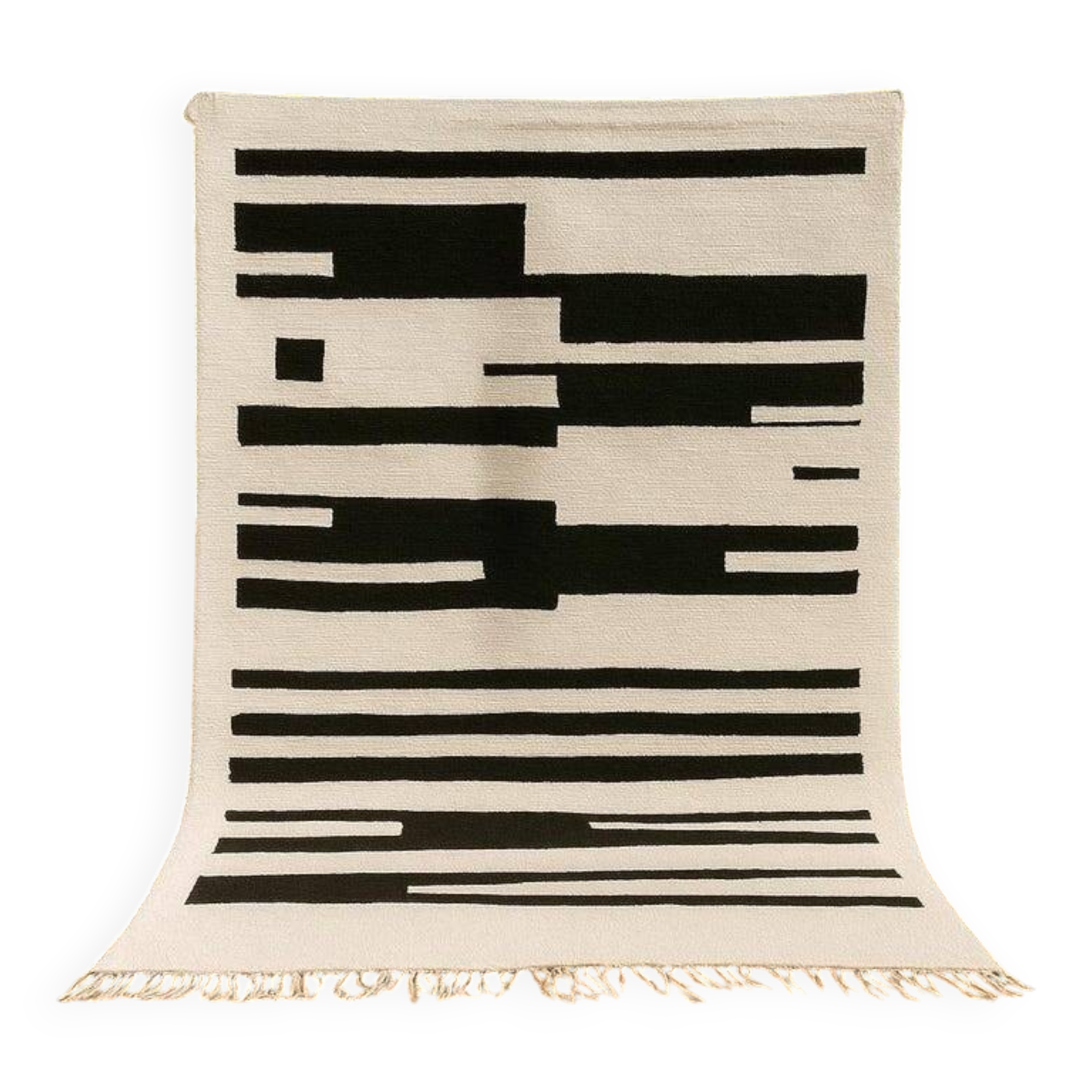 Traditional handwoven Berber rug, size 150 x 260 cm