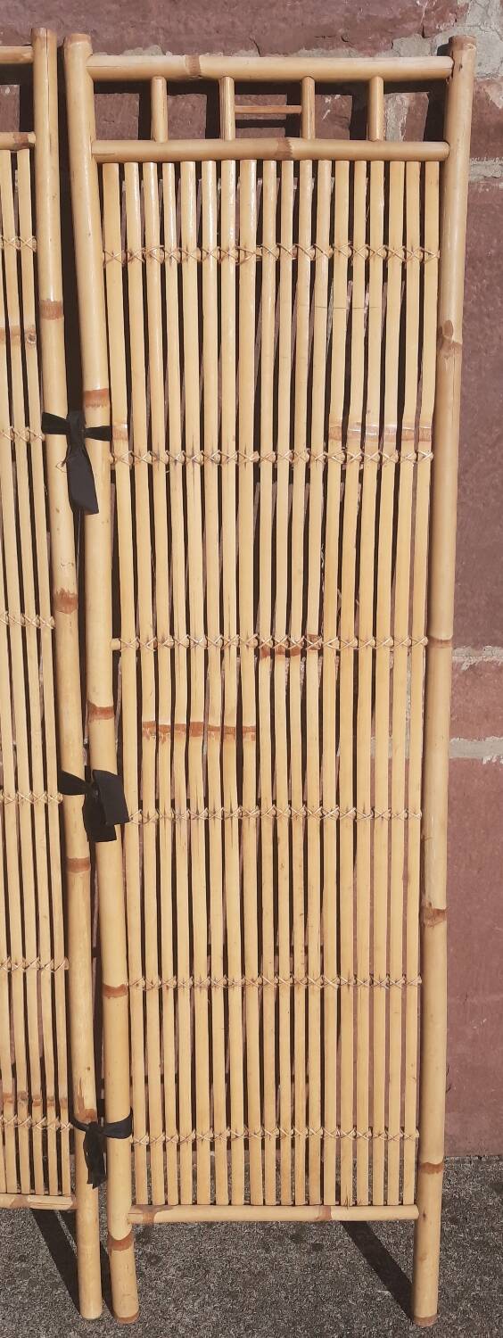 Bamboo screen