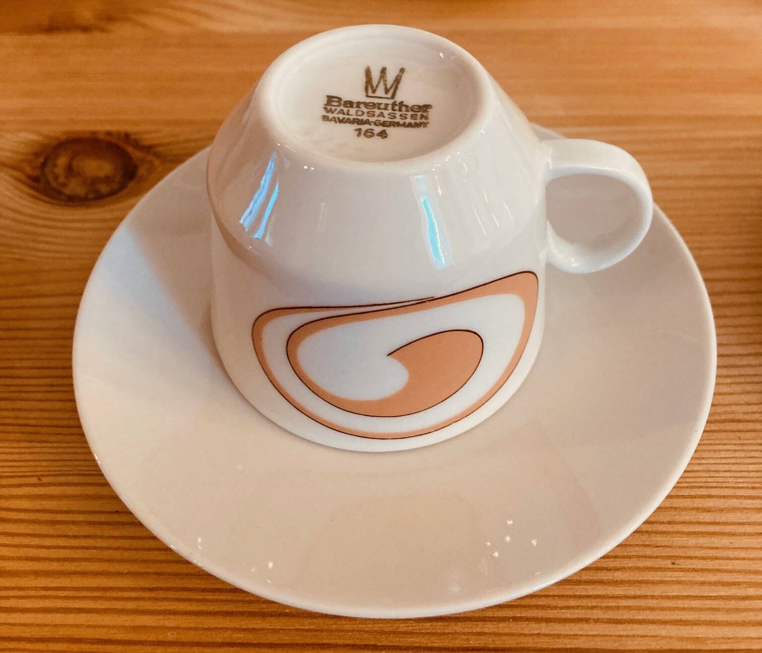 Vintage 1970s porcelain coffee service bareuther bavaria