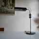 Vintage black modernist table lamp 50 1950 Bauhaus