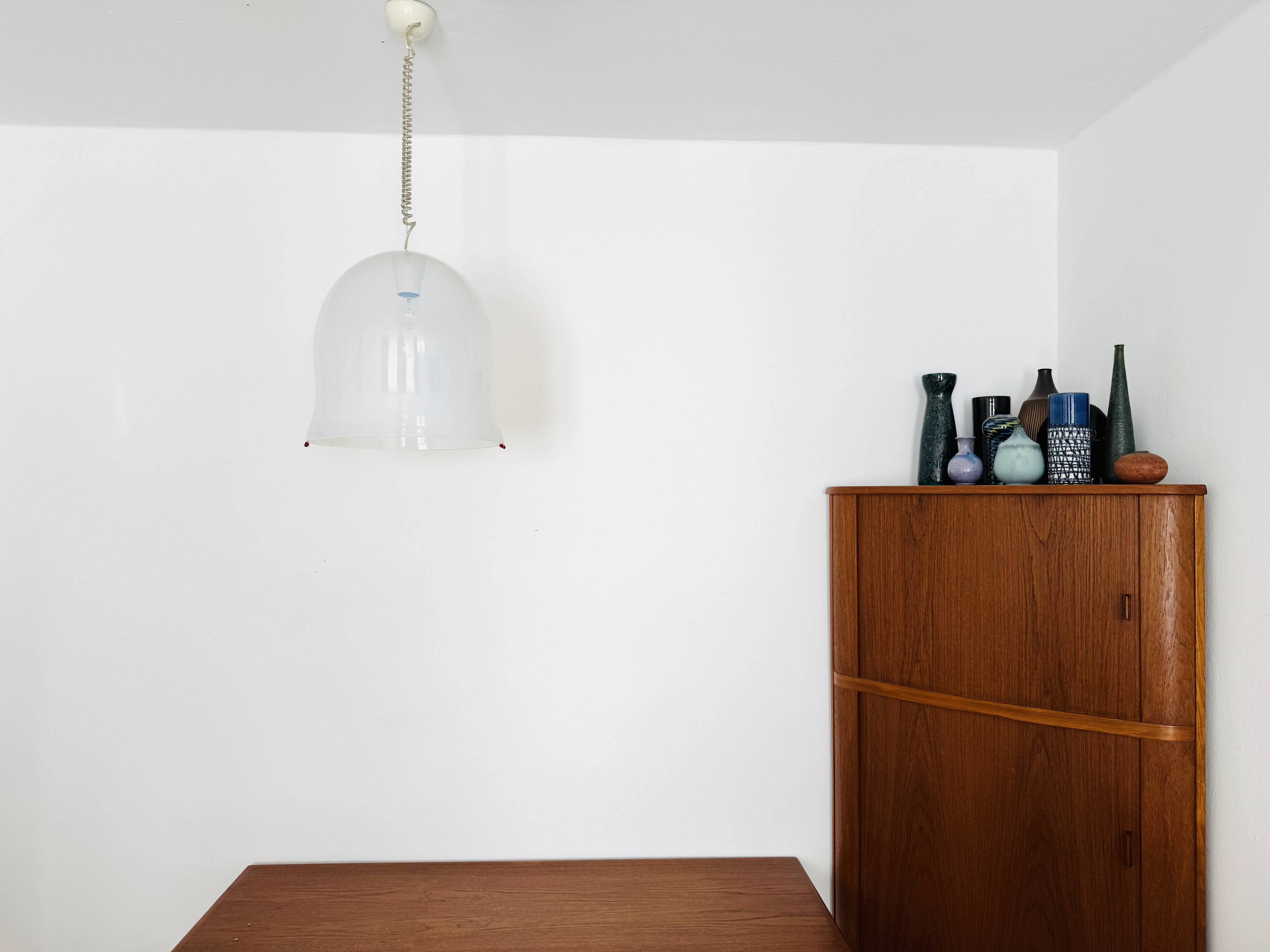 Murano Glass Pendant Lamp by Roberto Pamio and Renato Toso for Leucos