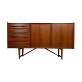 Buffet en teck du milieu du siècle par fred kayser années 1960
