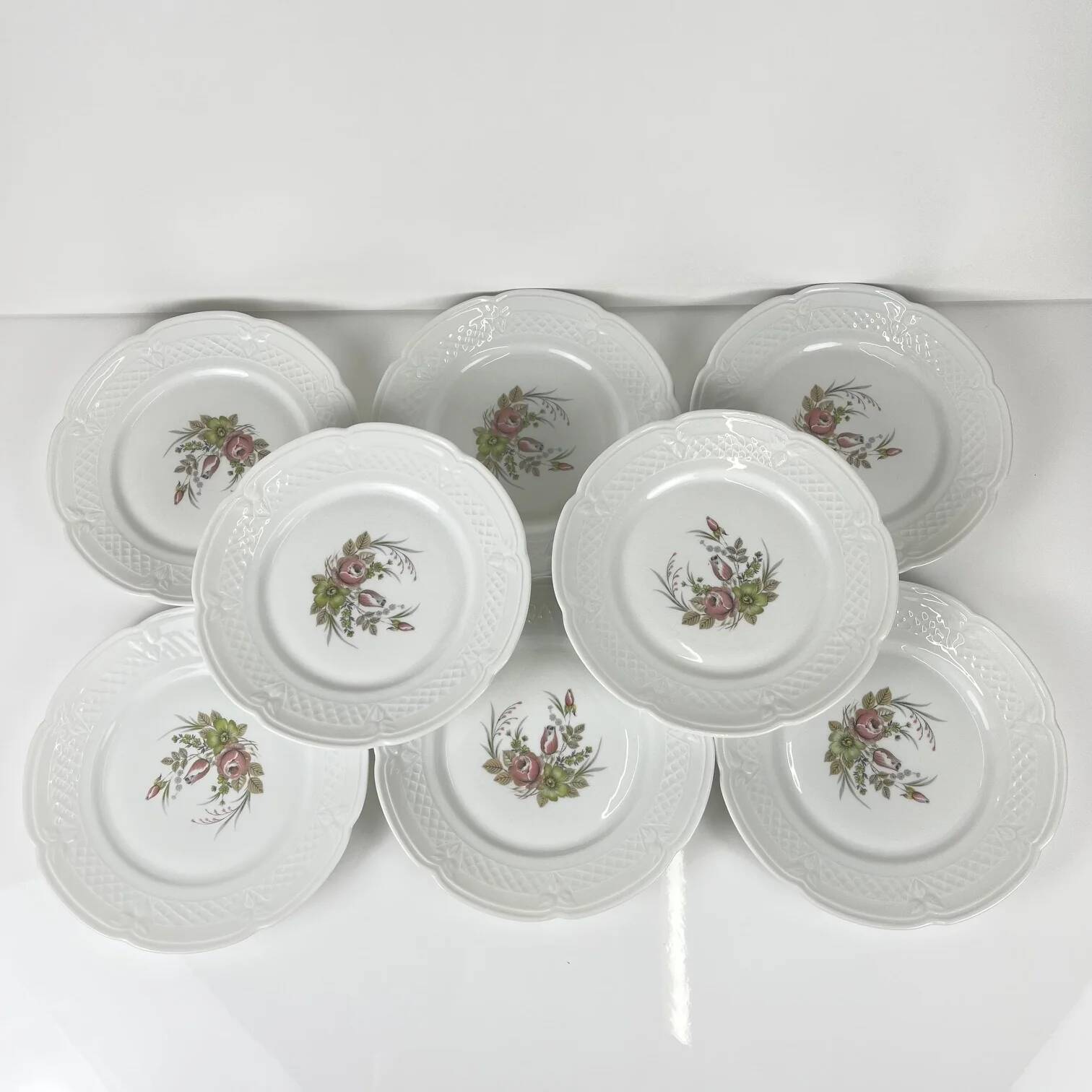 Set de 8 assiettes à dessert Berry, L. Lourioux