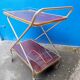 Dessert table with wheels vintage bar trolley 60 70