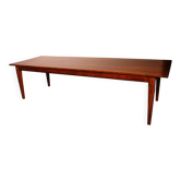 19th Century Cherry Wood Refectory Table 3m00