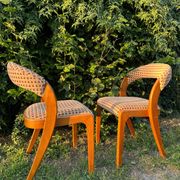 Paire de chaises vintage design années 50/60 style Baumann