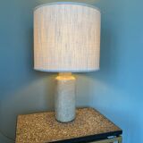 Vintage Earthenware Craquelé Mid-Century Table lamp by Pieter Groeneveldt, 1950s