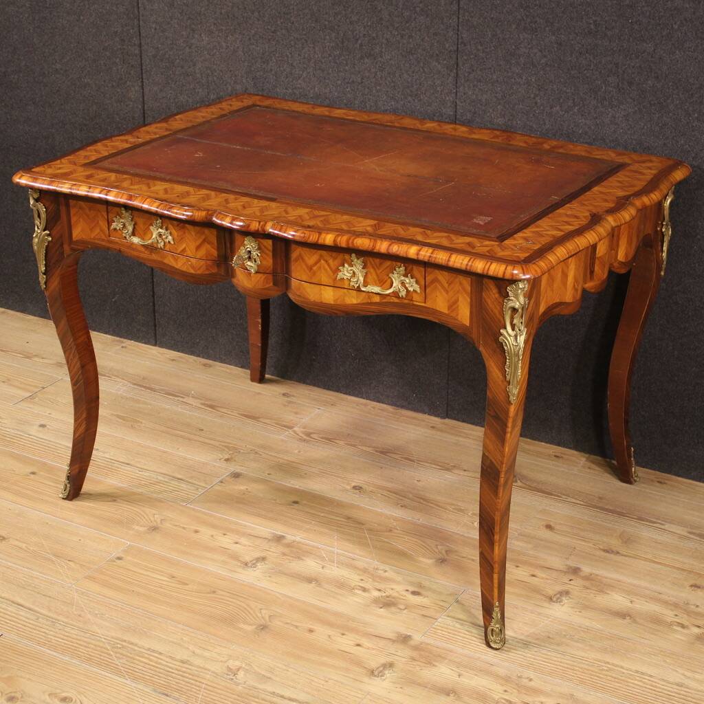 Elegant 19th century Napoleon III writing desk