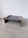 Art Deco coffee table in lacquer and brass
