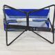 Vintage 190s folding camping stool with clutch