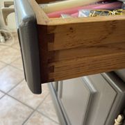 Vintage oak buffet refurbished