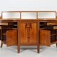 Exceptional hemisphere Art Nouveau Sideboard by Maurice Dufrene, France 1911
