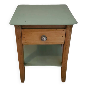 Old shoeshine stool