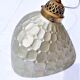 Holophane pendant lamp in mercurized glass from the 30s