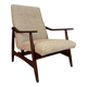 Danish teak armchair newly upholstered, 1960s