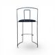 2 x Gaja stool by Kazuhide Takahama for Simon Gavina / black leather