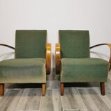 Armchairs by Jindřich Halabala