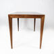 Side table in rosewood designed by Severin Hansen for Haslev Furniture, 1960s