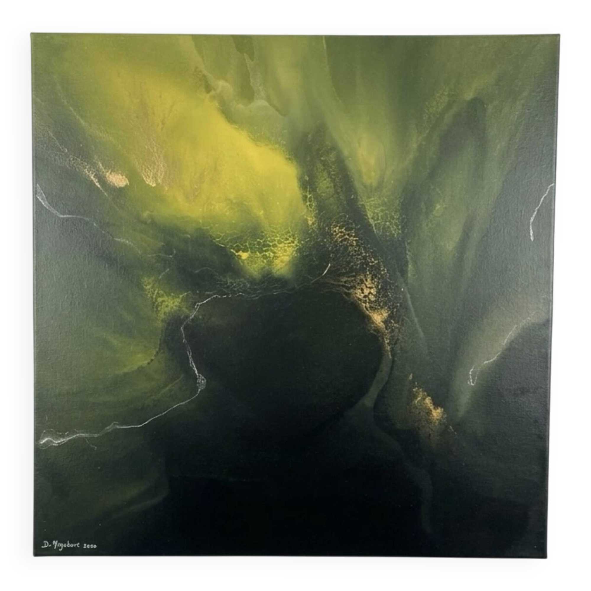 Tableau abstrait original, huile sur toile