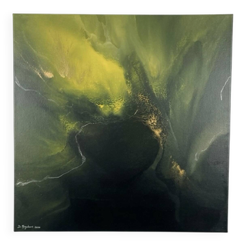 Original abstract painting, oil on canvas.